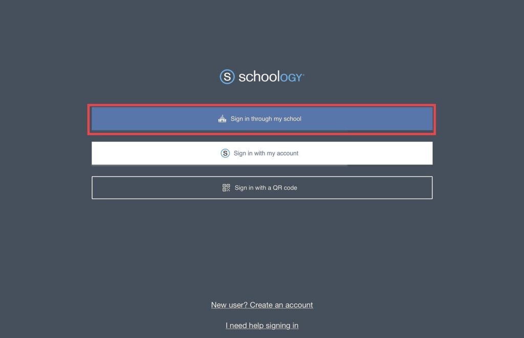 schoology login